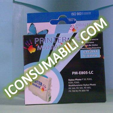 compatibile epson T 805 Light Ciano